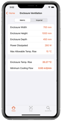 Ventilation calculator